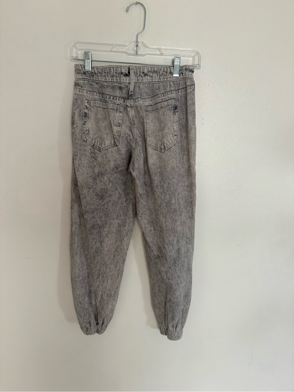 Rag & Bone Joggers Miramar Faux Jeans in Acid Grey - Picture 5 of 6